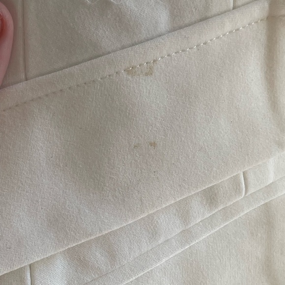 NWT Anthropologie Dolan Ponte White Military Blazer w/ Gold Buttons - Picture 11 of 12